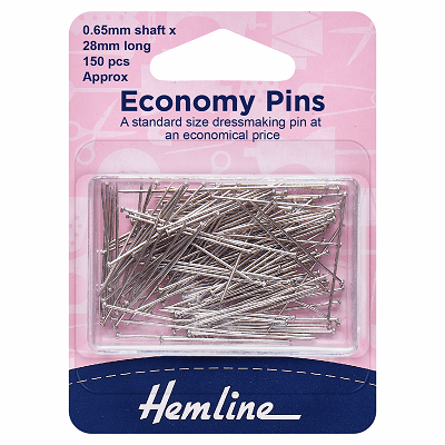 H670 Economy Pins: Nickel - 28mm - 150pcs.. 